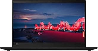 Lenovo (Refurbished) ThinkPad X1 Carbon High Performance Business Laptop | intel Core i5-7th Generation CPU | 8GB RAM | 256GB SSD | 14.1 inch Display | Windows 10 Professional | - Black