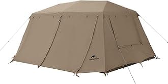 - Naturehike Village Instant Tent, 4 Person 8 Person Camping Tent with Full Rainfly, Waterproof Large Cabin Tents for Car Camping