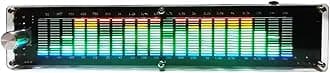 LED Music Spectrum Analyzer, 20 Segments/15 Levels DSP Music Audio Spectrum, Multi-Spectrum Display Effect, EQ Control Support, for Spectrum Display, Desktop Decoration
