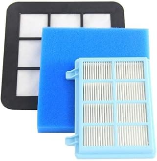 WuYan Washable Motor Foam Filter kit For Philips Power Pro Compact FC9331/09 FC9332/09 FC8010/01 Vacuum Cleaner Parts FC8010