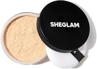 Baked Glow Setting Powder Oil Control Loose Face Powder Translucent Pore-Less Flawless Smooths Fine Lines Glowy Powder - Cappuccino