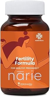 ZEROHARM Narie Fertility Formula Tablets | Natural Conception | Healthy Pregnancy | Prevents Pregnancy Complications | Shatavari, Jivanti, Shivalingi, Chaste Berry & Black Cohosh | 60 Veg Tablets
