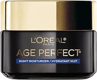 L'Oreal Paris Age Perfect Cell Renewal Anti-Aging, Anti-Wrinkle Night Moisturizer with Antioxidants 1.7 oz