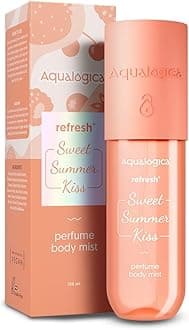 Refresh+ Sweet Summer Kiss Perfume Body Mist With Zemea & Hyaluronic Acid | Long-Lasting Fragrance | Sweet Strawberry Fragrance | Double Duty Mist For Hair & Body | Gives Intense Hydration | 150 ml