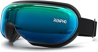RENPHO Eye Massager with Heat and Cooling Voice Control, Birthday Gifts for Women Mom Her Him, Eye Mask for Migraines, Eye Care with Massage, Reduce Dry Eyes