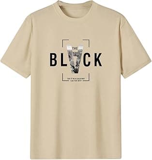 Lymio Men's Cotton Regular Fit T-Shirt
