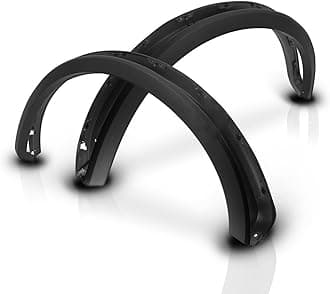 Fender Flares Compatible With 2015-2017 Ford F150, Factory Style Unpainted Black 4Pc Set Fender Flare Car Wheel Arches by IKON MOTORSPORTS, 2016