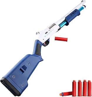 Toy Gun Foam Dart Blaster Shotgun Shell Ejecting Cosplay Gift for Boys with and Outdoor Games Summer Activity