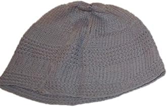 Men's Skull Kufi TOPI Skull Cap Islamic Muslim ONE Size Prayer HAT Head Imam