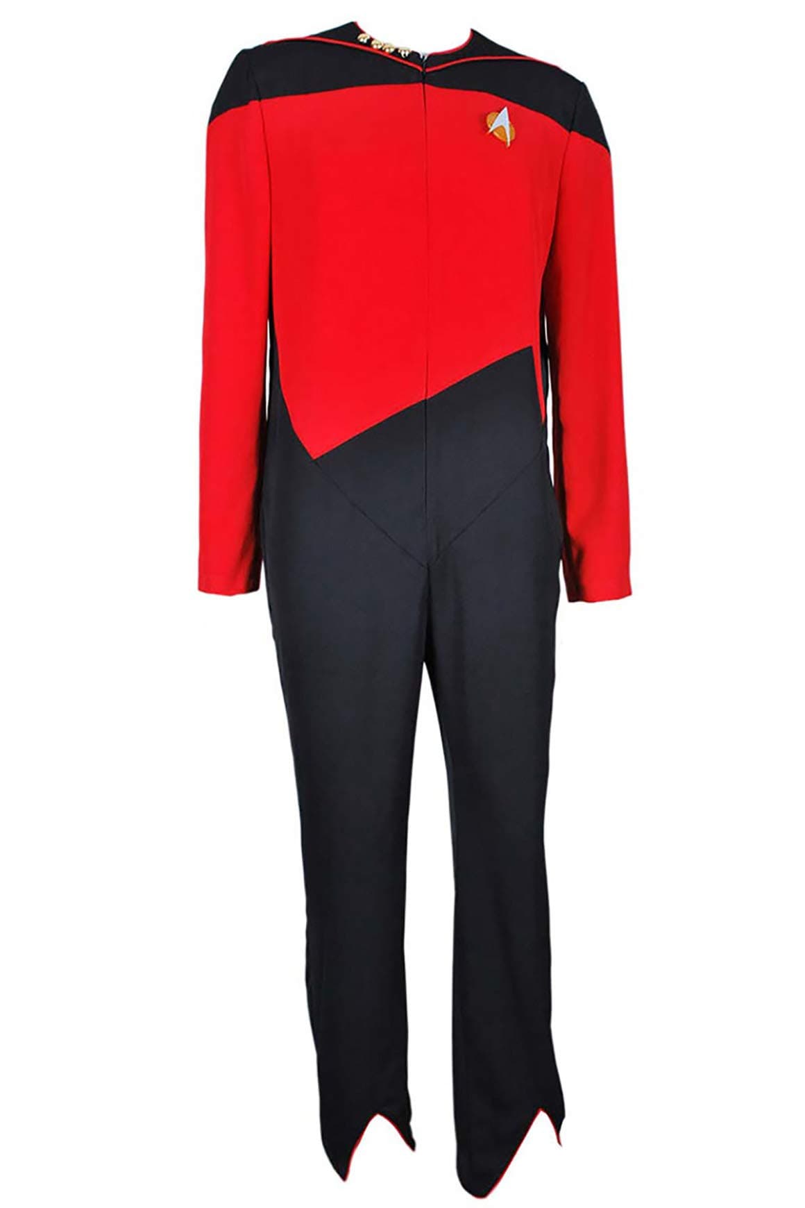 CosplayNow Star Command Cosplay Costume Uniform Red
