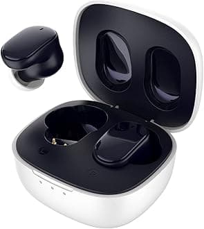 True Wireless Earbuds 7 Bluetooth 5.3, in-Ear Headphones Noise Cancelling 10mm Driver with Deep Bass for Gaming, Working -40ms Ultra Low Latency/22H Playtime/Game Modes/Built-in Mic-Black
