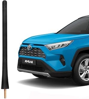 VOFONO Antenna for Toyota Rav4 Prius Corolla Sienna 4Runner Sequoia Camry Avalon Venza Matrix Solara Yaris Mazda Highlander Tundra Tacoma FJ Cruiser 1997-2022, Short Toyota Rav4 Antenna Replacement