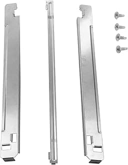 29 Inch Laundry Stacking Kit Chrome Steel for KSTK1 Suitable for LG 29-inch Washer and Dryer (29 Inch)