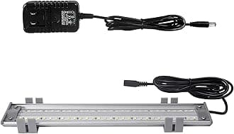 M&M Cage Company EZ PetLight for Softbill Birds - 10 Inch Full Spectrum LED Light for Birds, Reptiles and Aquariums