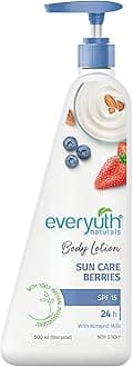 Everyuth Naturals Body Lotion For All Skin Types SPF 15 Sun Care Berries 500Ml