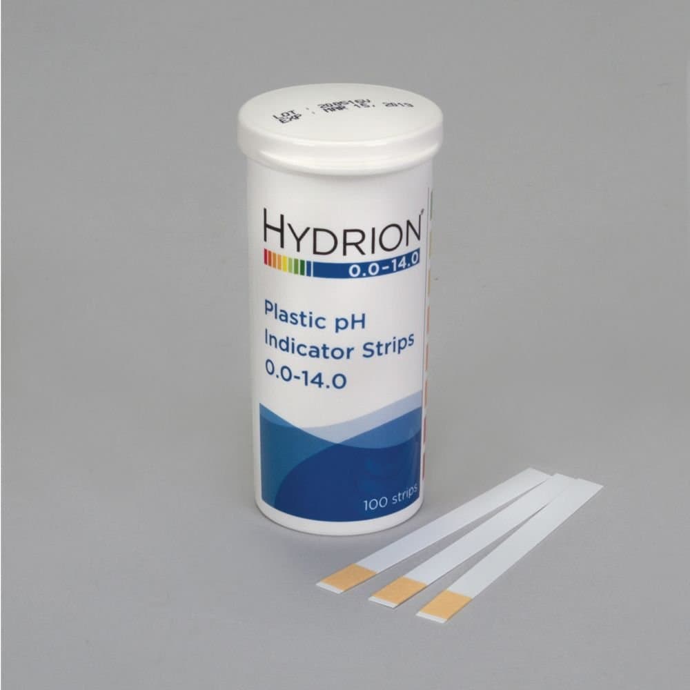 Spectral pH Strips (pH 0.0 to 14.0), Pack 100