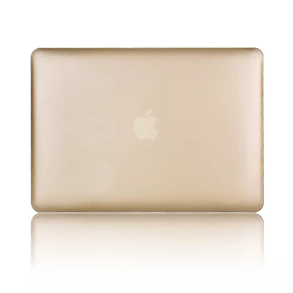 LIANGUK Ultra Slim Plastic Hard Shell Snap On Case Cover for MacBook Air 13 Inch (A1466 & A1369)(Gold)