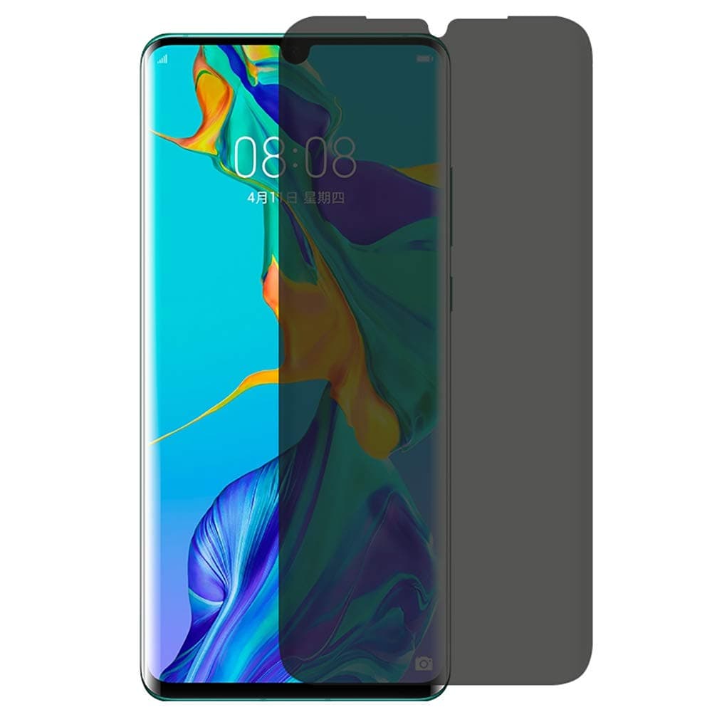 HUAWEI [1pack] P30 Pro Privacy Screen Protector - 3D Curved Anti-spy Tempered Glass Screen Film, 9H Hardness Anti-Scratch Anti-Peep Screen Protector P30 Pro