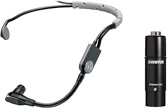 SHURE シュア SM35-XLR パフォーマンス用 ヘッドセット コンデンサーマイクロホン インラインRPM400プリアンプ （XLR接続変換用）付属 【国内正規品/メーカー保証2年】