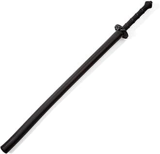 Deluxe Martial Arts Black Polypropylene Full Contact Foam Padded Chanbara Sword - 39"