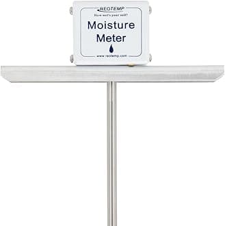 Reotemp 48 Inch Garden and Compost Moisture Meter, Garden Tool Ideal for Soil, Plant, Farm and Lawn Moisture Testing