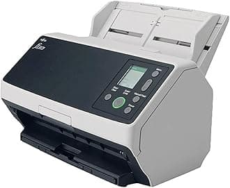 RICOH fi-8170 USB 3.2 Gigabit Ethernet LED Workgroup Scanner with ADF, Duplex, A4, 70ppm/140ipm