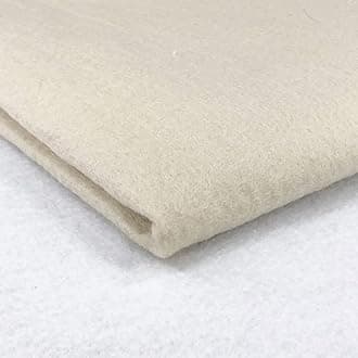 Acrylic Felt Fabric by The Metre - 60" (150cm) Extra Wide, 1mm Thick - Continuous Length Soft Crafting for Sewing, Applique, Decorations & Upholstery - Discount Fabrics LTD(Pastel Putty,0.5)
