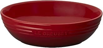 Le Creuset Oval Serving Bowl, 6.7 inches (17 cm), Cherry Red, Heat Resistant, Cold Resistant, Microwave and Oven Safe