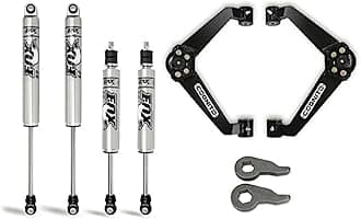 Cognito Motorsports 110-P0753 3-Inch Performance Leveling Kit With Fox PS 2.0 IFP Shocks for 01-10 Silverado/Sierra 2500-3500 2WD/4WD