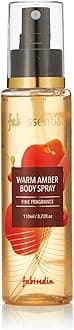 Fabessentials Warm Amber Body Spray | Fine Fragrance for Refreshing, Energising & Rejuvenating Skin All-Day Long - 110 ml