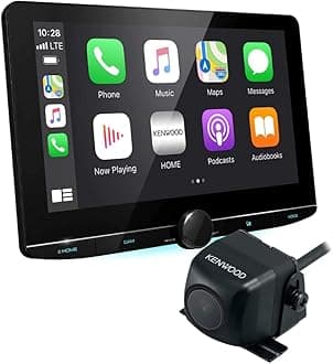 Excelon Reference DMX1057XR 10.1" Digital Multimedia Receiver (Does not Play DVD/CD Discs) | Car Stereo Receiver | Plus CMOS-230 Rearview Camera with Universal Mounting Hardware & Video Cable