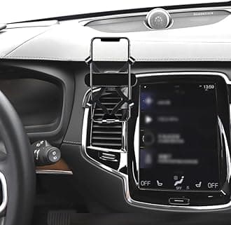 car Phone Holder for 2016-2024 Volvo XC90 Phone Mount Interior Accessories Phone Stand Vent (for 2016-2024 XC90)