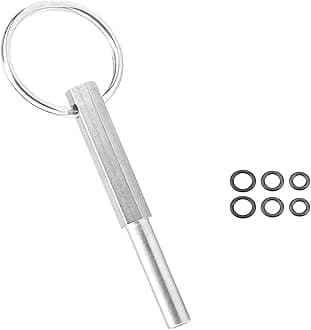 316 Coffee Machine Repair Tool Key - with Rubber Ring, Openable Safety Oval Head Screw for Jura Nespresso Krups