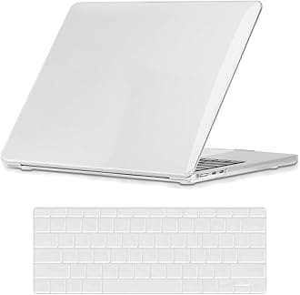 Hard Cover Compatible with MacBook Pro 13 Inch Case 2015 2014 2013 2012 Model A1502 A1425 with Retina Display, Protective Plastic Hard Shell Crystal Case & Keyboard Cover Skin, Clear