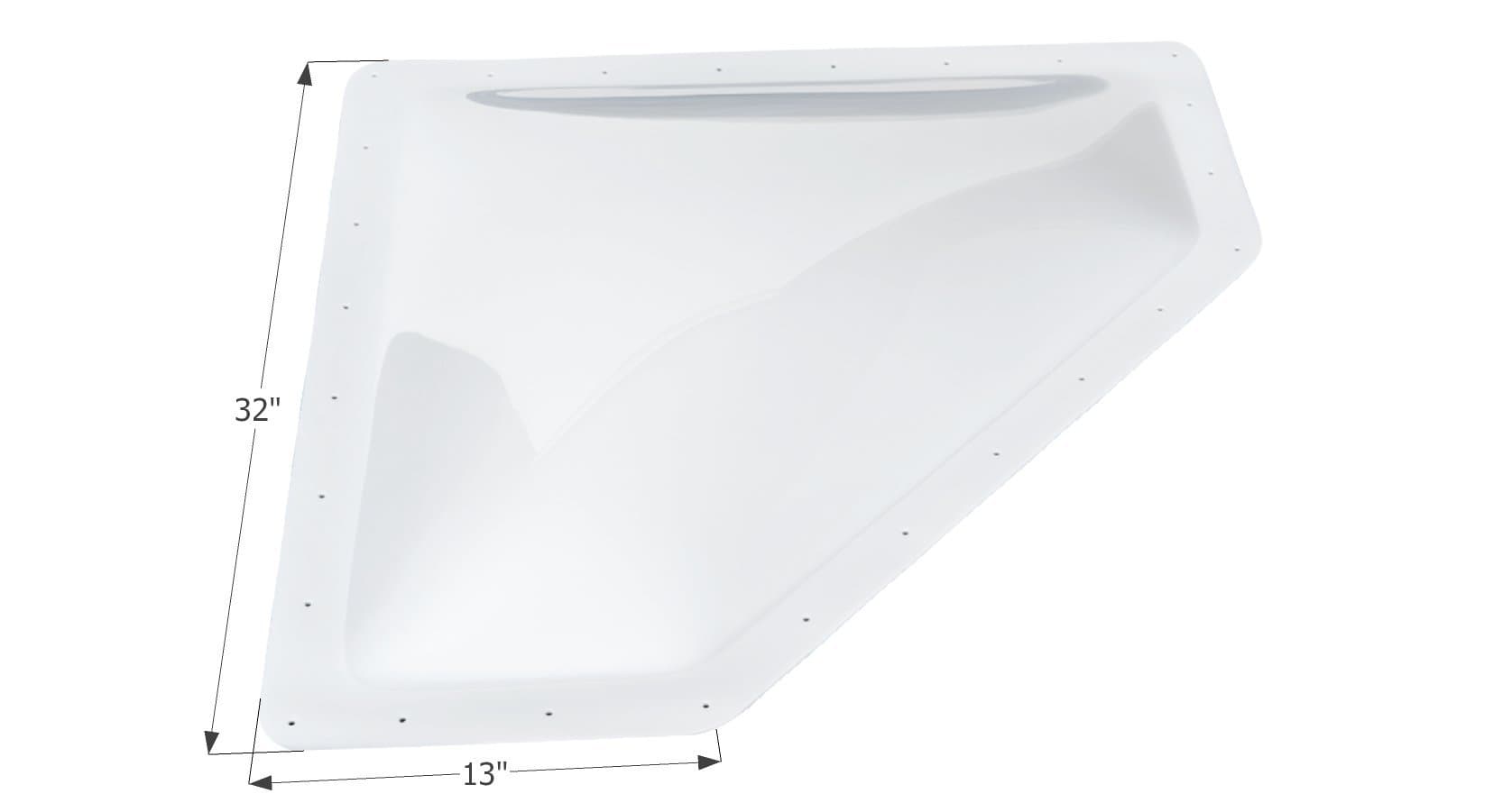 ICON 01869 RV Skylight, White