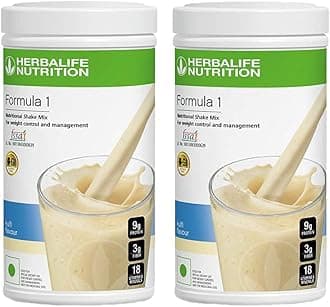 Herbalife Nutrition Formula 1 Shake 500 g Weight Loss -Kulfi Combo Pack of 2