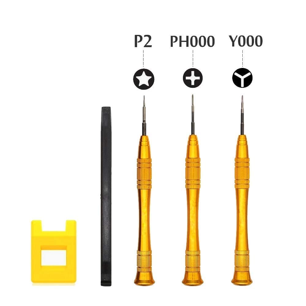 Fixinus Tri-point Y 0.6 Phillips PH000 & 5 Point Star 0.8 Pentalobe (P2) Screwdriver Tools for Apple iPhone 8 8 Plus 7 7 Plus 6S Plus 6S 6 Plus 6 Repair