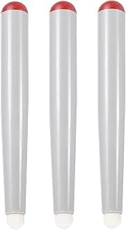 MECCANIXITY 3pcs Touch Infrared Screen Pen Whiteboard Optical Stylus Pens for Smart Board Education Electronic Whiteboard Presentations, Red