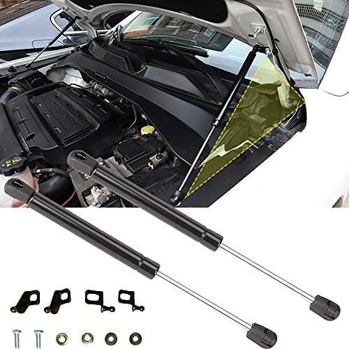 HEQIANG Front Engine Hood Support Lift Struts Shock Accessory Kit for Jeep Renegade 2015 2016 2017 2018 Up (Instruction Included) ¡