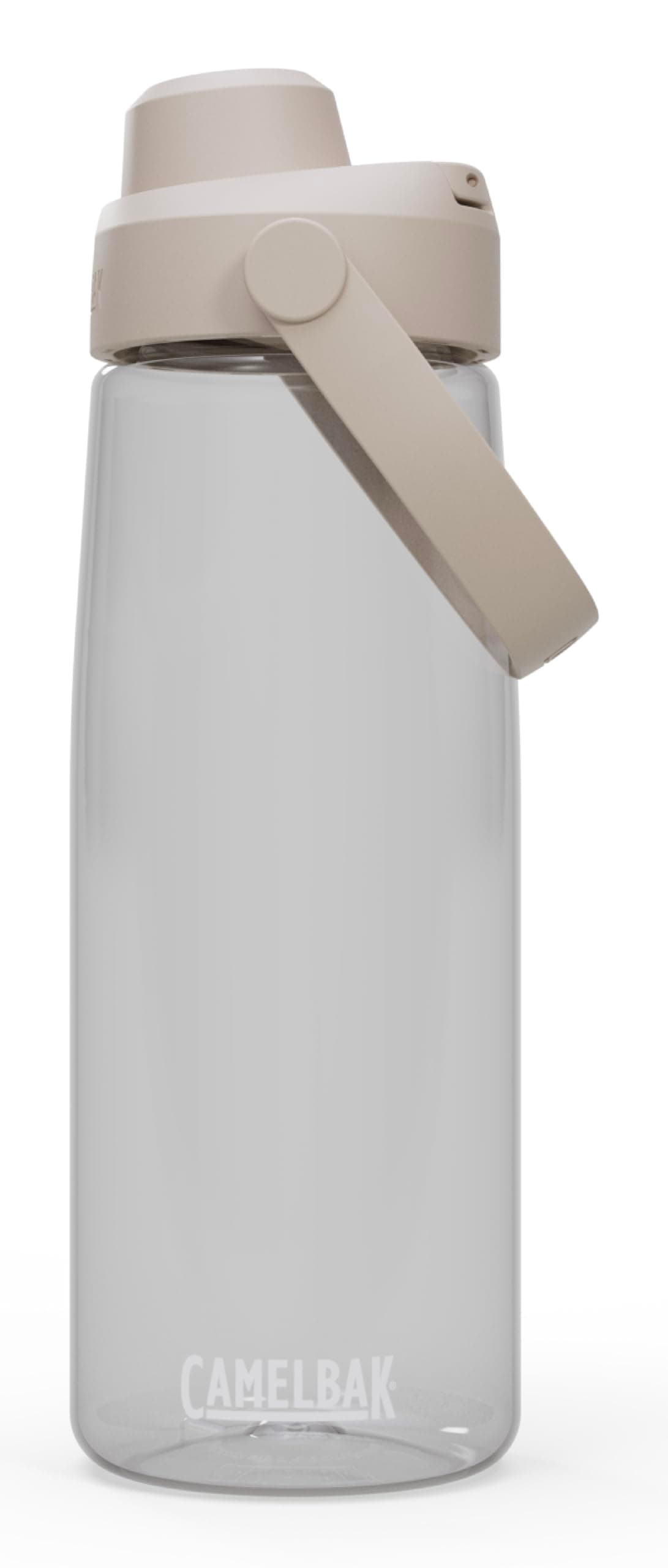 THRIVE CHUG 740 ml – bike bottle – leak-proof – soft drinking spout – ideal for on the go – withstands extreme conditions – Clear, size: OS