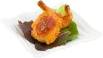 Restaurantware-3.9 Inch Small Porcelain Plates, 10 Rectangle Appetizer Plates - Wavy Design, Serve Snacks or Hors D'oeuvres, White Porcelain Dessert Plates, For Samples or Individual Portions