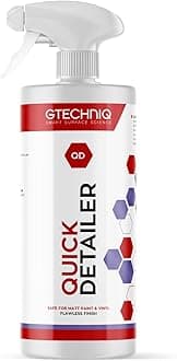GtechniqQuick Detailer - Adds Gloss, Slickness, and Durability to Your Car Paintwork; Easy Spray-On Wipe Off; Trim and Glass Safe (1 Liter)