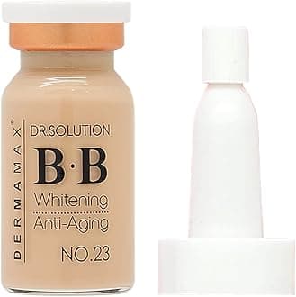 DERMAMAX BB Serum Glow | 7 different ampoules for BB treatment | Ideal for Microneedling and Dermaroller treatment | No. 21| NO.23 | C.C | PINK | CHOKO | CAMEL | PEACH | 8ml each (NO. 23)