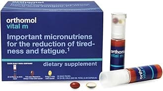 OrthomolVital M Vial, Men's Multivitamin, 30-Day Supply, Vitamins A, B, C, D, E, K, Iodine, Omega-3…