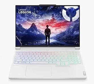Lenovo (Upgraded) Legion 7i Gen 10, AI Gaming Laptop, Intel Ultra 9 275HX, 16" OLED 2.6K (2560x1600) 240Hz 500 nits, 32 GB DDR5, 2 TB SSD, NVIDIA RTX 5070, Wi-Fi 7, Win 11 - Glacier White