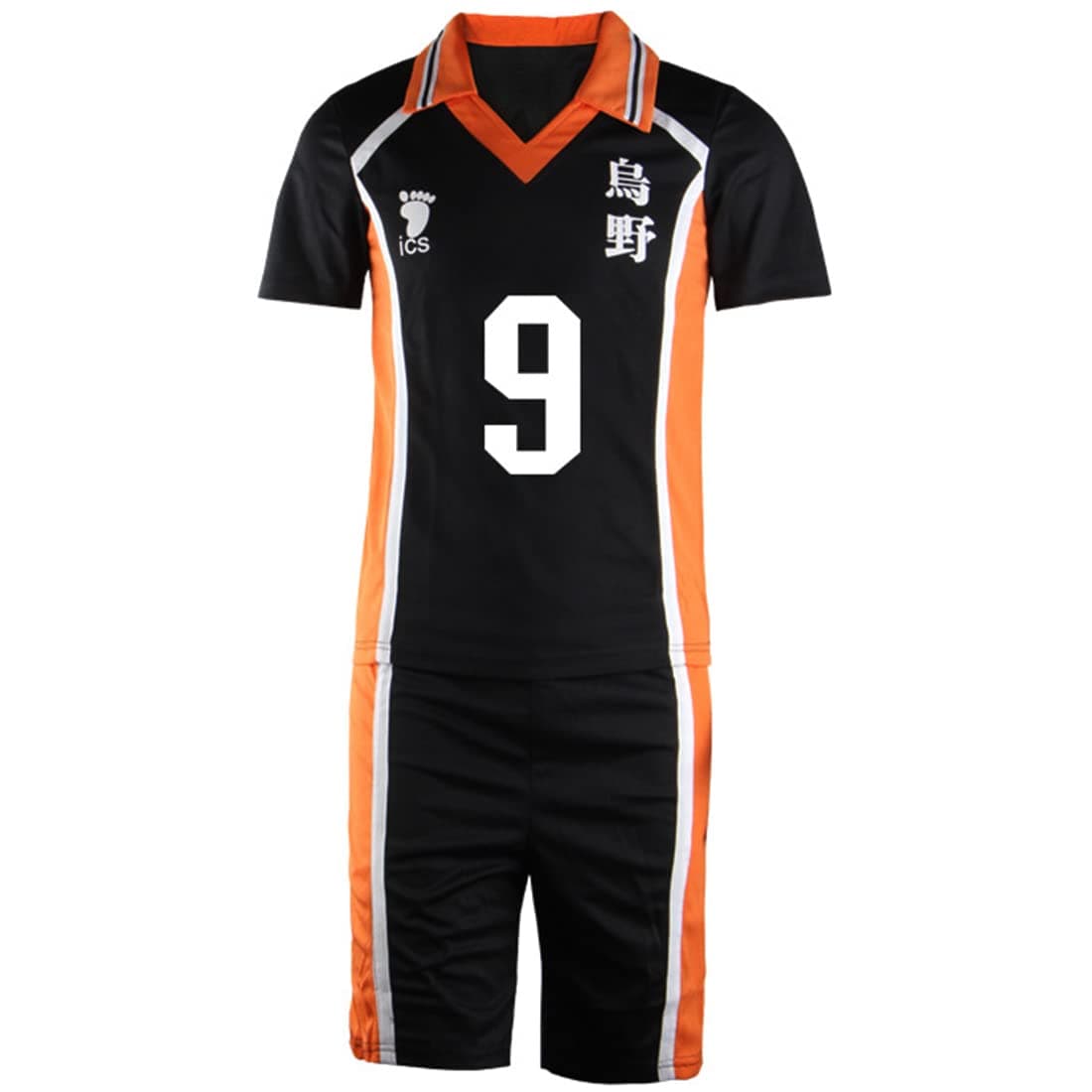 Karasuno High School Cosplay Volleyball Jersey Shirt Shorts Costume Uniform
