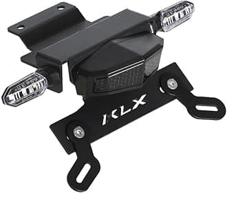 KLX230 Tail Tidy Fender Eliminator Kit for KLX230 KLX230R KLX230SM KLX230SE KLX230S 2020-2024 with Brake Tail Light LED Indicator Turn Signal Blinker (Smoke)