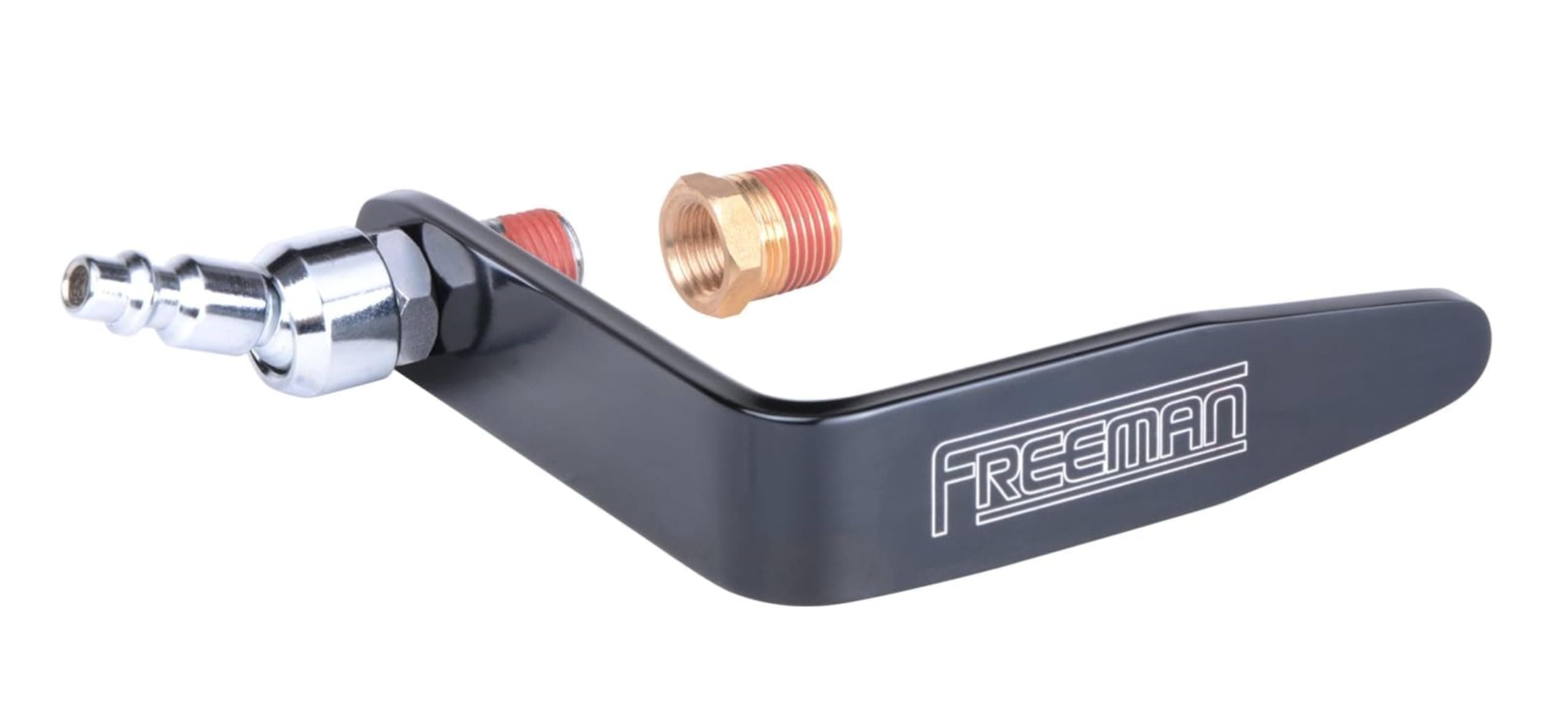 Freeman PLTHSWVB 1-3/4" Aluminum Pneumatic Tool Rafter Hook with 1/4" Industrial Swivel Fitting and Brass Bushing