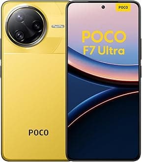 Xiaomi POCO F7 Ultra Smartphone, 12+256, Yellow, 5300mAh battery, 120W HyperCharge, HyperAI