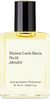 Maison Louis Marie - No.10 Aboukir Natural Roll-On Perfume Oil | Luxury Clean Beauty + Non-Toxic Fragrance (0.5 fl oz | 15 ml)